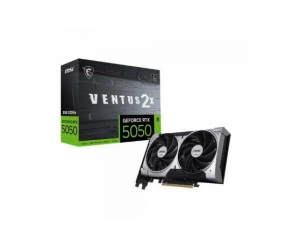 VGA MSI RTX 5050 8G VENTUS 2X OC Chính hãng FV (8GB, GDDR7, HDMIx1, DPx3, 2 Fan, 550w)