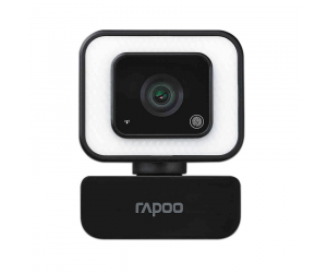 Webcam Rapoo C270L Chính hãng (FHD 1080p 30fps, Tiêu cự cố định, Mic kép chống ồn, Góc rộng 105°, USB 2.0)